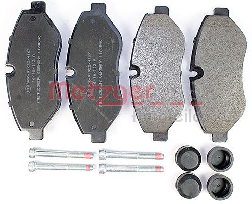 METZGER 1170040 GREENPARTS Bremsbelagsatz, Scheibenbremse